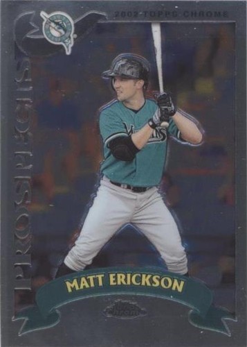 2002 Topps Chrome Traded & Rookies - Matt Erickson #T207