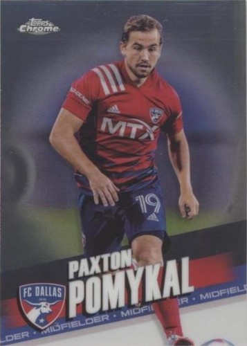 2022 Topps Chrome MLS Paxton Pomykal #70