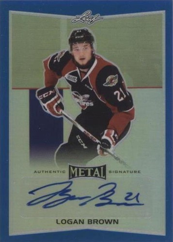 2015-16 Leaf Metal - Logan Brown #BA-LB1