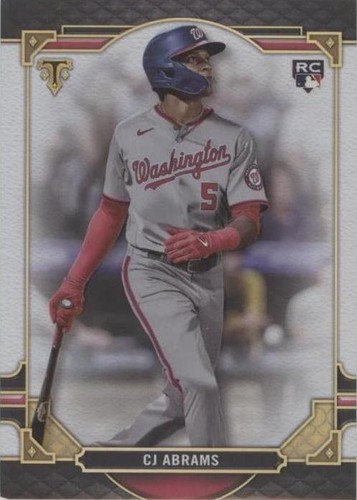 2022 Topps Triple Threads - C.J. Abrams #95