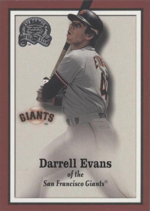 2000 Fleer Greats of the Game - Darrell Evans #65