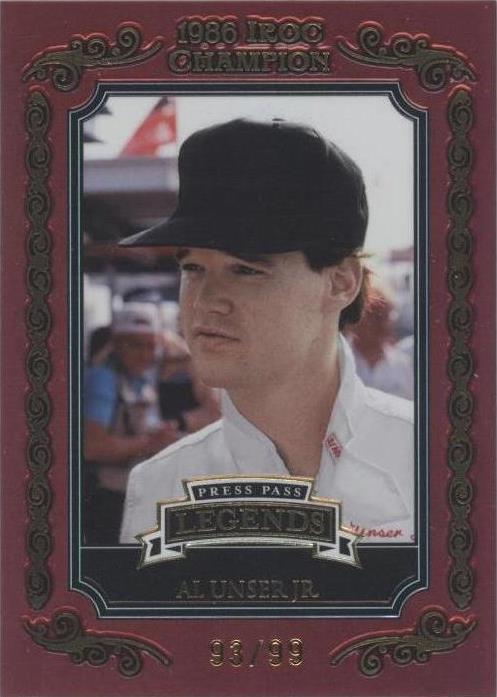 2008 Press Pass Legends - Al Unser Jr. #IC-8