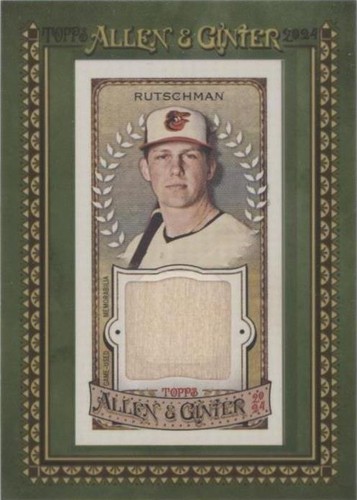 2024 Topps Allen & Ginter - Adley Rutschman #MFR-AR
