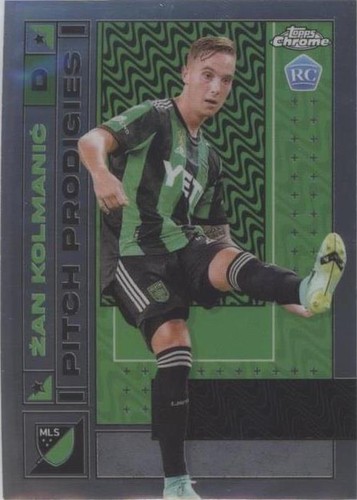2022 Topps Chrome MLS Zan Kolmanic #86
