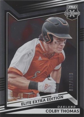 2022 Panini Elite Extra Edition - Colby Thomas #95