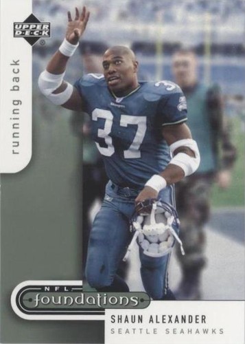 2005 Upper Deck NFL Foundations Shaun Alexander #85