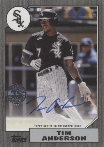 2022 Topps Series 1 - Tim Anderson #87BA-TA