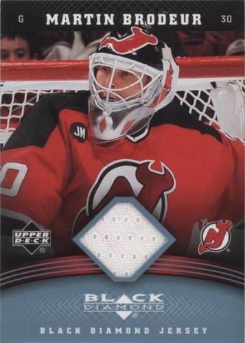 2006-07 Upper Deck Black Diamond - Martin Brodeur #J-BR