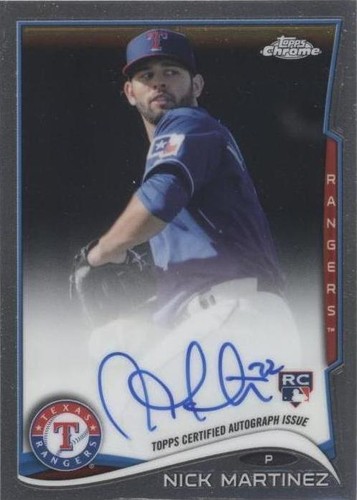 2014 Topps Chrome - Nick Martinez #NM