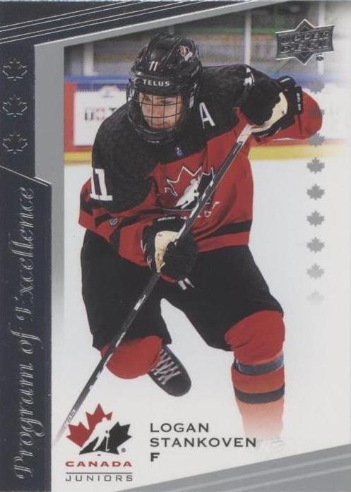 2021 Upper Deck Team Canada Juniors - Logan Stankoven #107