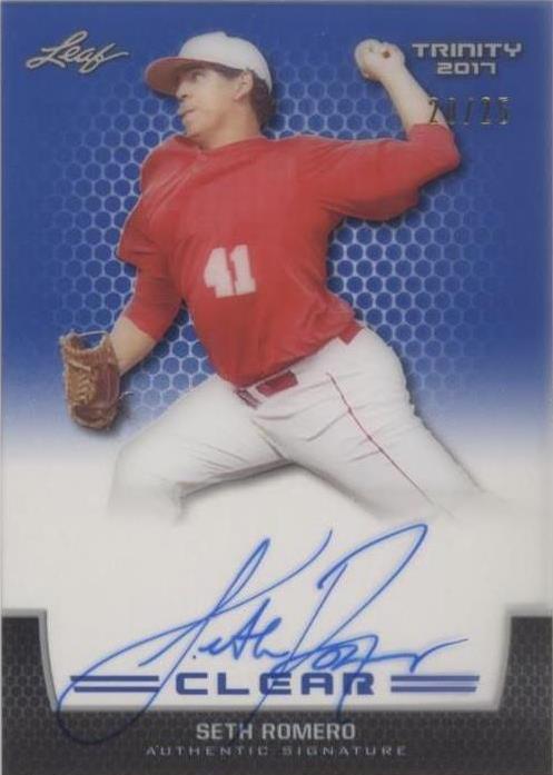 2017 Leaf Trinity - Seth Romero #CA-SR1