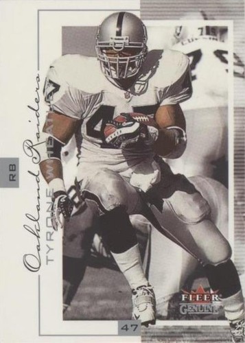 2001 Fleer Genuine Tyrone Wheatley #30