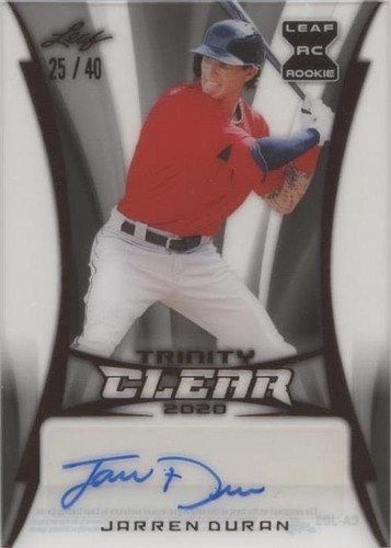 2020 Leaf Trinity - Jarren Duran #CA-JD3