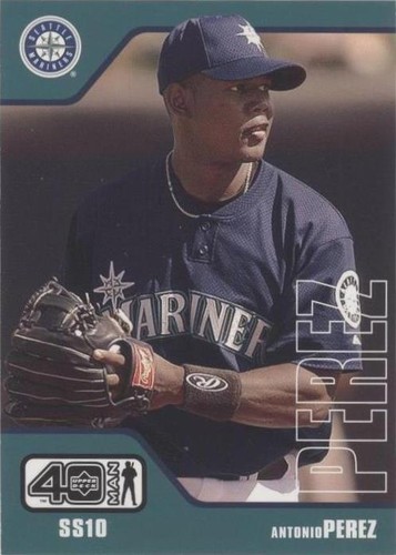 2002 Upper Deck 40 Man - Antonio Perez #185