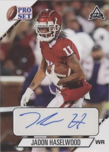 2021 Leaf Pro Set College Jadon Haselwood #PS-JH1