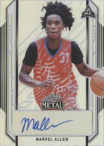 2021-22 Leaf Metal - Marvel Allen #BA-MA2