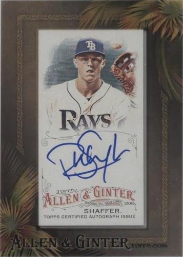 2016 Topps Allen & Ginter - Richie Shaffer #AGA-RS