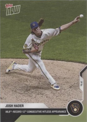 2020 Topps Now - Josh Hader #201