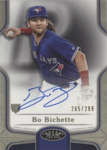 2020 Topps Tier One - Bo Bichette #BOA-BBI