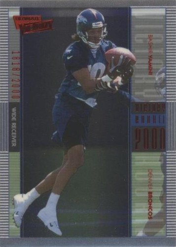 2000 Upper Deck Ultimate Victory Bashir Yamini #93