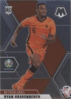 2021 Panini Mosaic UEFA Euro 2020 Ryan Gravenberch #148