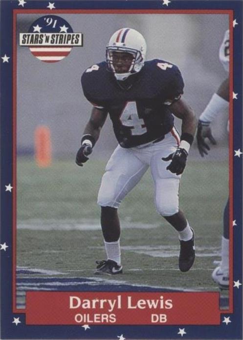 1991 Stars 'n Stripes Darryll Lewis #128