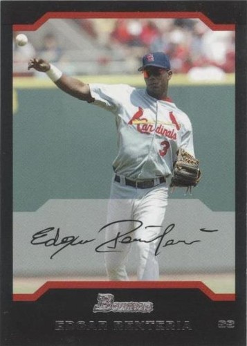 2004 Bowman - Edgar Renteria #20