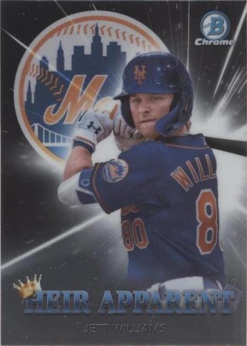 2022 Bowman Draft - Jett Williams #HA-12