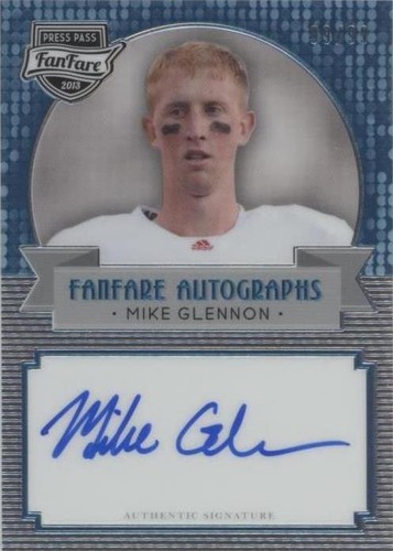 2013 Press Pass Fanfare Mike Glennon #FF-MG2