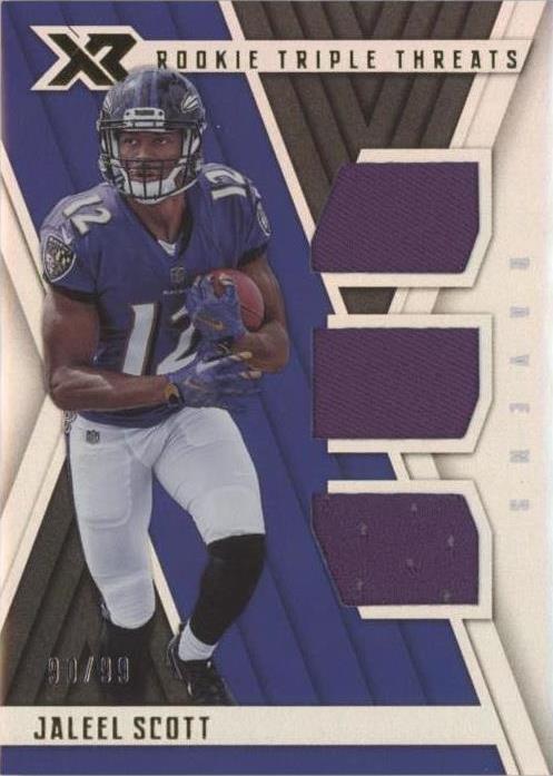 2018 Panini XR Jaleel Scott #TTM-35