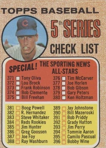 1968 Topps - Ken Holtzman #356