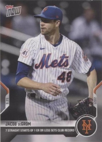 2021 Topps Now - Jacob deGrom #268