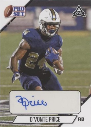 2021 Leaf Pro Set College D'Vonte Price #PS-DP2