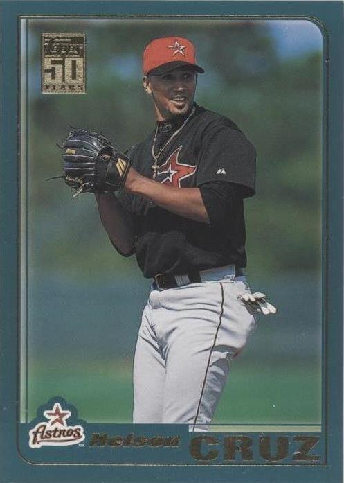 2001 Topps Traded & Rookies - Nelson Cruz #T51