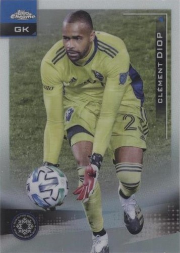 2021 Topps Chrome MLS Clement Diop #95