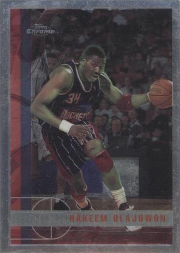 1997-98 Topps Chrome - Hakeem Olajuwon #203