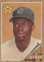 1962 Topps - Lou Brock #387