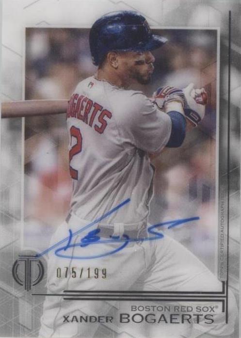 2019 Topps Tribute - Xander Bogaerts #TA-XB