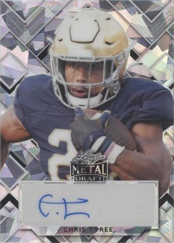 2022 Leaf Metal Draft Chris Tyree #PA-CT1
