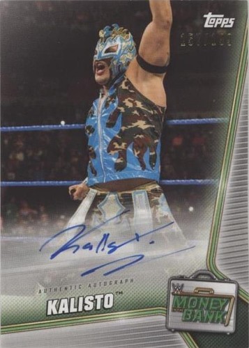 2019 Topps WWE Money in the Bank - Kalisto #A-KL