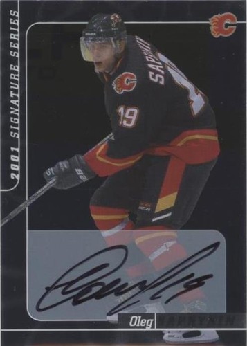 2000-01 In the Game Be A Player Signature Series - Oleg Saprykin #232