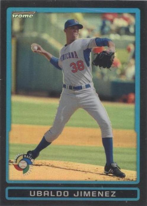 Bowman Draft Picks & Prospects 2009 - Ubaldo Jiménez #BDPW33