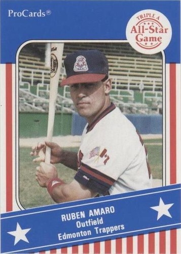 1991 ProCards Triple A All-Star Game - Ruben Amaro Jr. #AAA 12