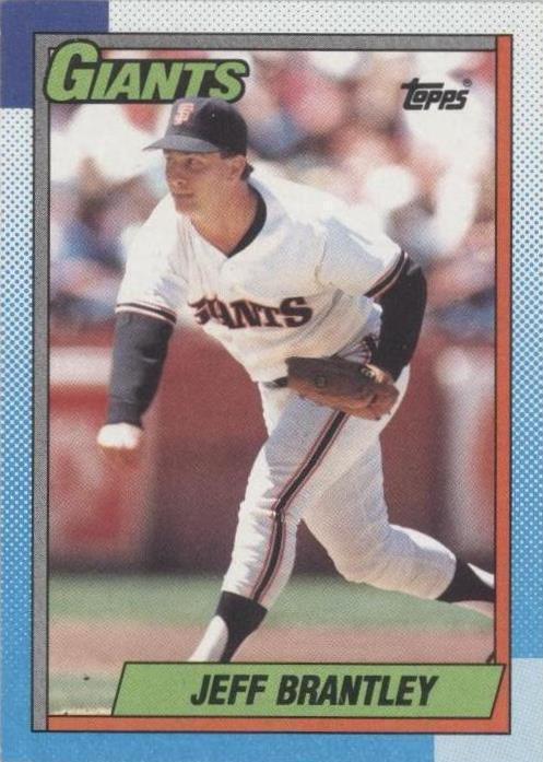 1990 Topps - Jeff Brantley #703