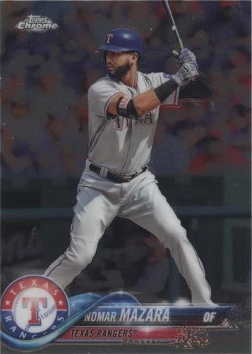 2018 Topps Chrome - Nomar Mazara #178