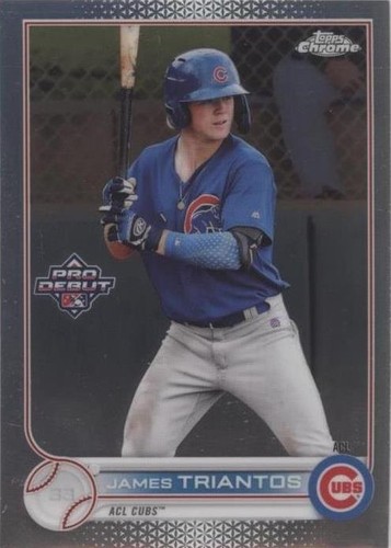 2022 Topps Pro Debut - James Triantos #PDC-1