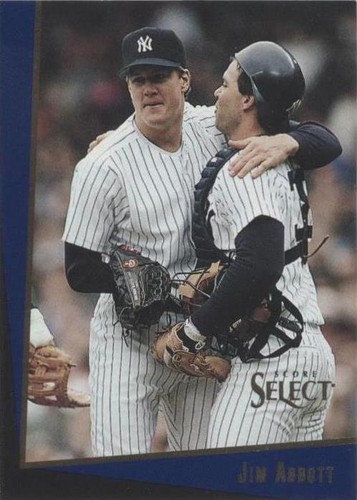 1993 Score Select Rookie & Traded - Jim Abbott #30T