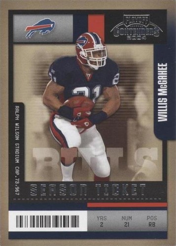 2004 Playoff Contenders Willis McGahee #14