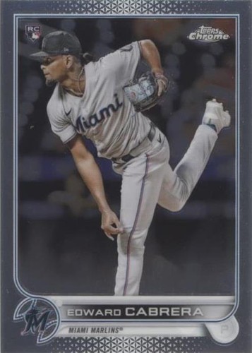 2022 Topps Chrome - Edward Cabrera #64