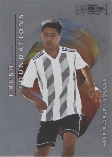 2022 Skybox Metal Universe Champions Alex Alcala #FF13